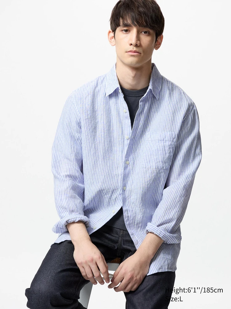 PREMIUM LINEN SHIRT LONG SLEEVE