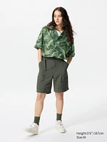 MODAL COTTON OPEN COLLAR SHIRT