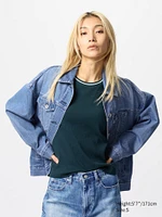 DENIM OVERSIZED JACKET