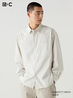 BROADCLOTH OVERSIZED SHIRT | REGULAR COLLAR