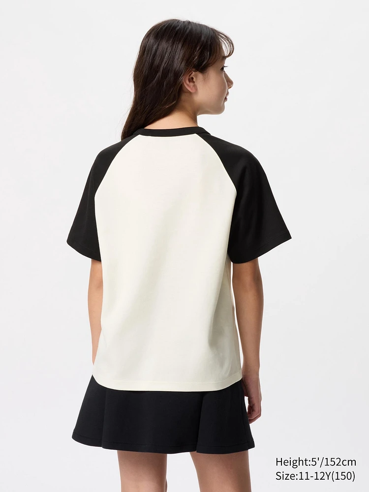AIRism COTTON GRAPHIC CREW NECK T-SHIRT