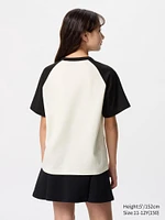 AIRism COTTON GRAPHIC CREW NECK T-SHIRT