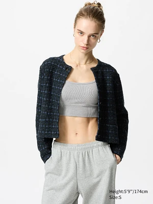 KNITTED SHORT JACKET