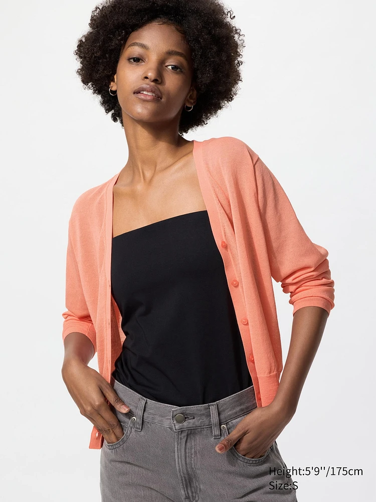 LIGHT V NECK CARDIGAN