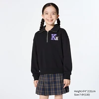 SANRIO HALF-ZIP PULLOVER SWEATSHIRT