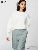 SMOOTH COTTON CREW NECK SWEATER