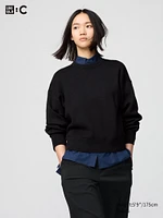 SMOOTH COTTON CREW NECK SWEATER