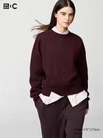 SMOOTH COTTON CREW NECK SWEATER