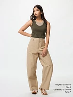 JERSEY BARREL PANTS