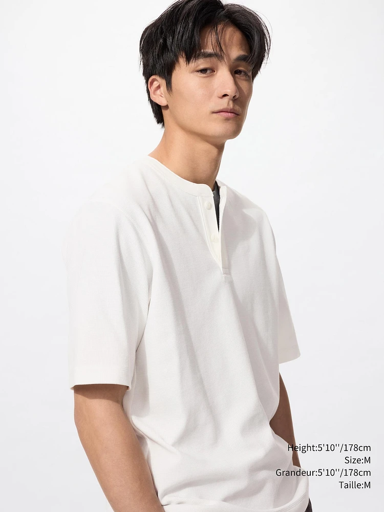 WAFFLE HENLEY T-SHIRT