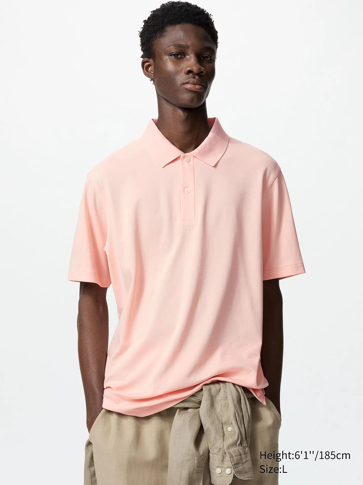 AIRism COTTON PIQUE POLO SHIRT