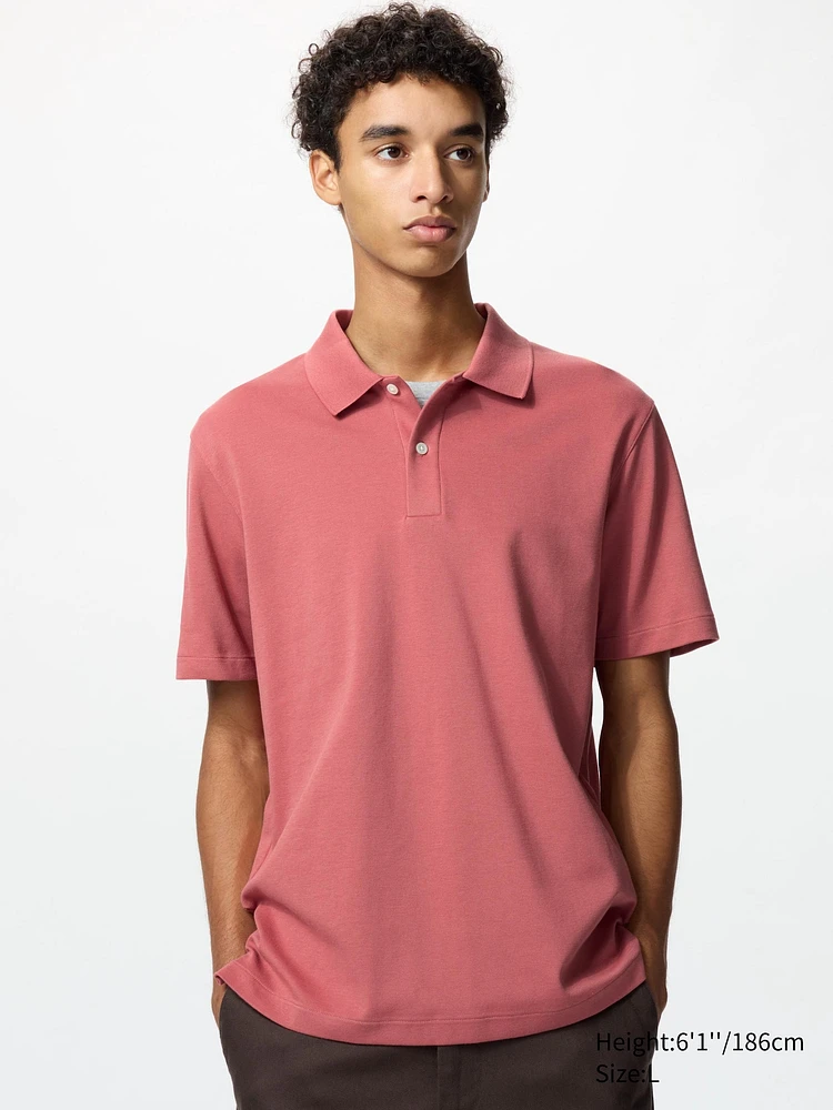 AIRism COTTON PIQUE POLO SHIRT