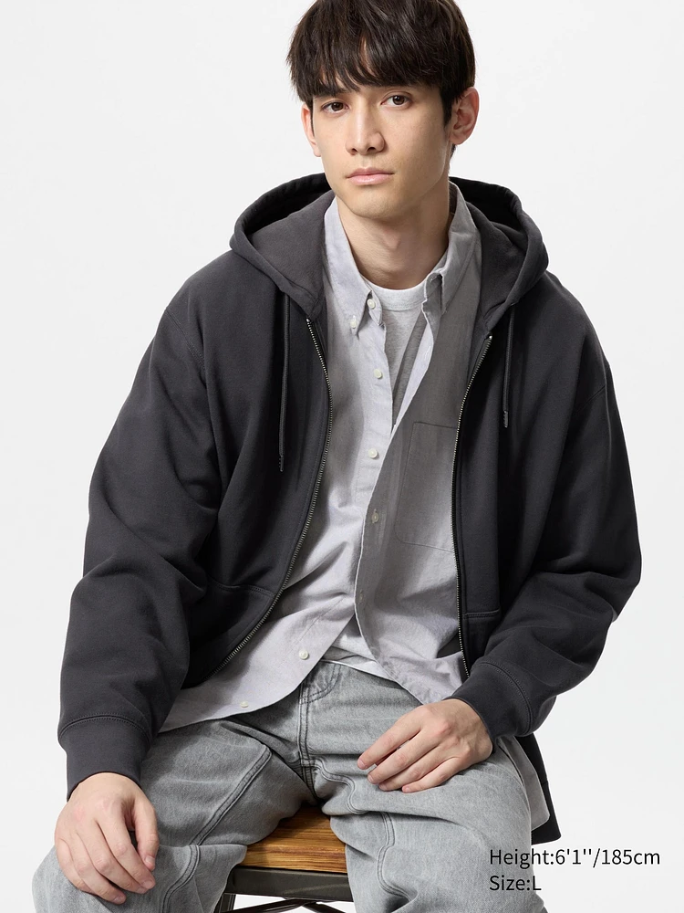 SWEAT FULL-ZIP HOODIE