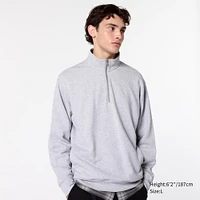 HALF-ZIP SWEATSHIRT