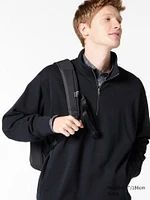 HALF-ZIP SWEATSHIRT