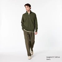 HALF-ZIP SWEATSHIRT