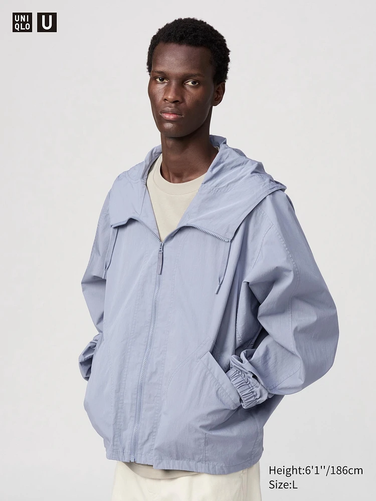 HOODED BLOUSON