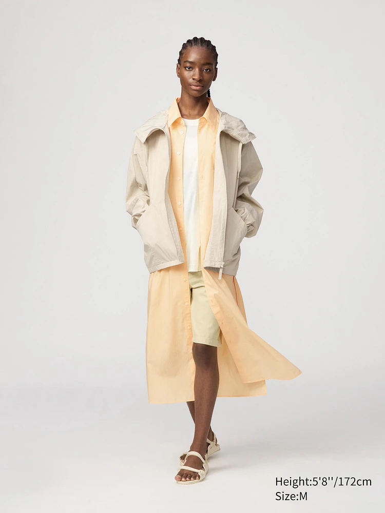 HOODED BLOUSON