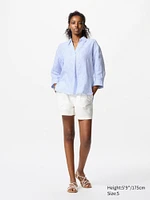 PREMIUM LINEN SKIPPER COLLAR SHIRT