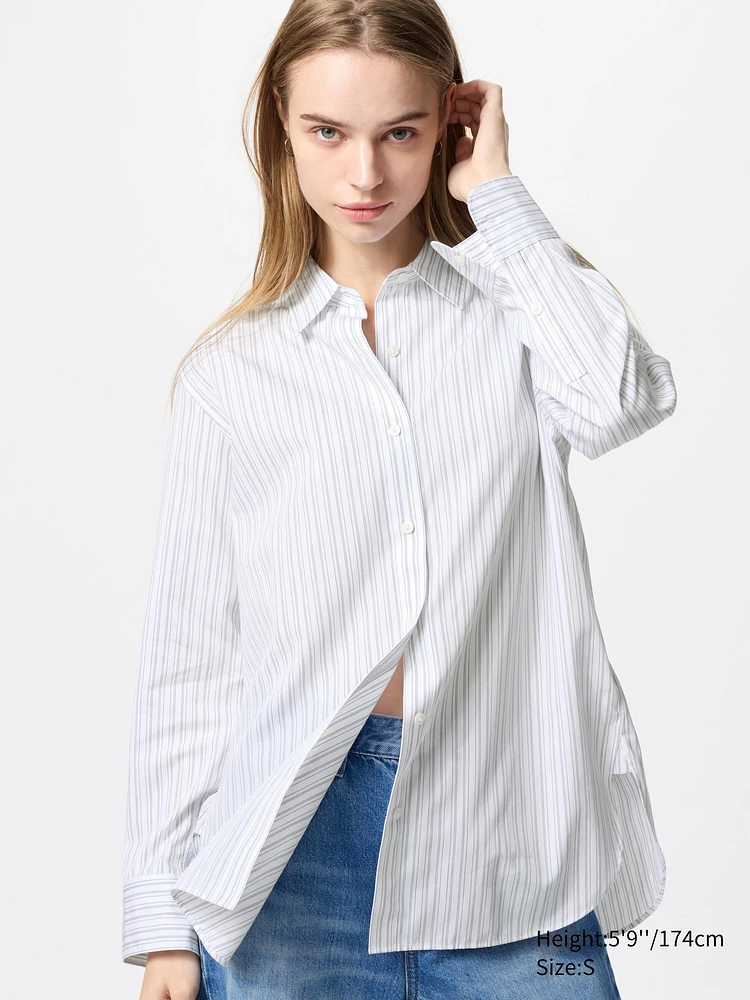 COTTON SHIRT LONG SLEEVE