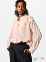 FRILLED BLOUSE