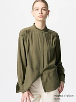 FRILLED BLOUSE