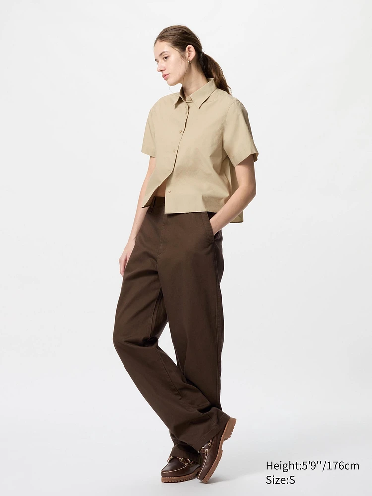 COTTON SHORT LENGTH SHIRT