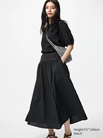 SEERSUCKER VOLUME SKIRT