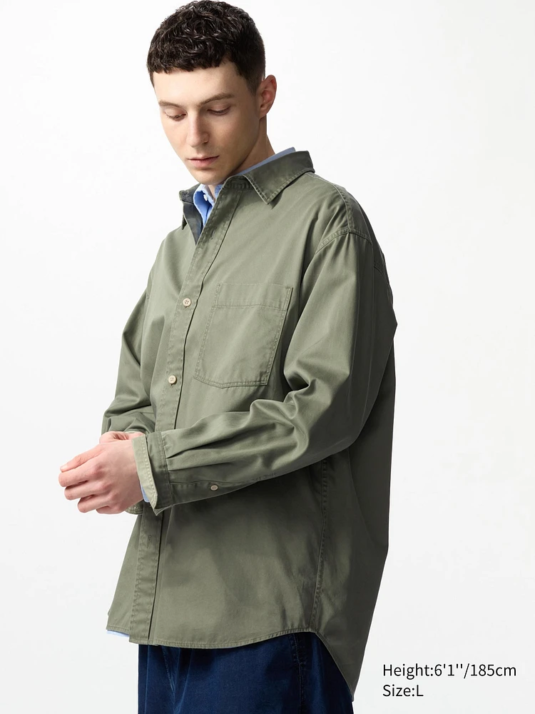 TWILL OVERSHIRT