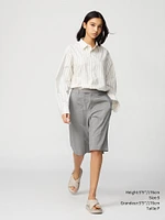 BROADCLOTH OVERSIZED SHIRT LONG SLEEVE