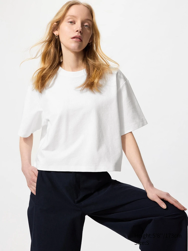 TEXTURED JERSEY T-SHIRT