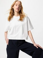 TEXTURED JERSEY T-SHIRT