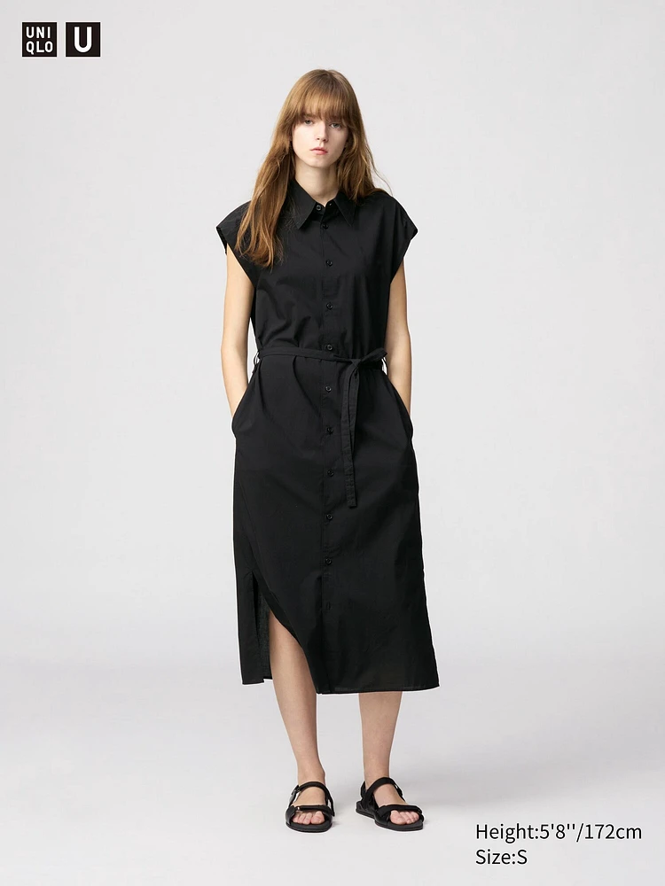 SHIRT DRESS | SLEEVELESS