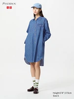 DENIM SHIRT DRESS