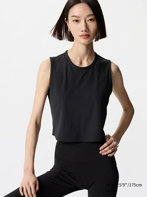 AIRism SOFT RIBBED T SLEEVELESS