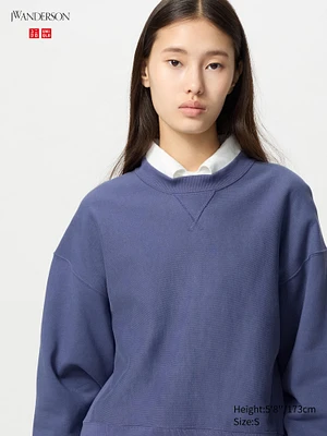 BOXY CREW NECK SWEATSHIRT