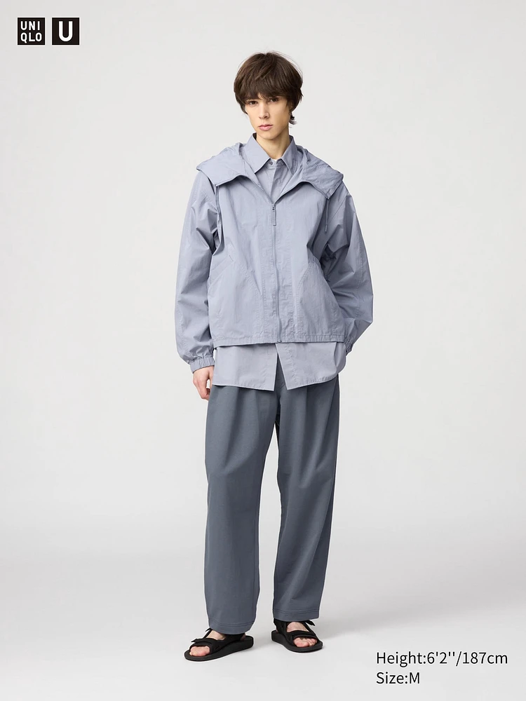LIGHTWEIGHT WIDE SWEATPANTS
