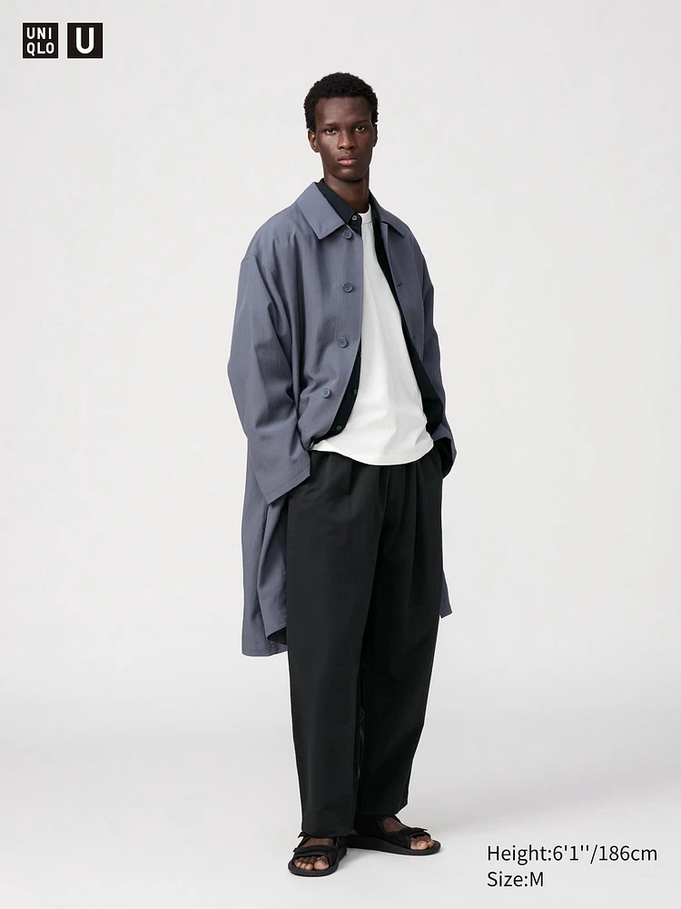 LIGHTWEIGHT WIDE SWEATPANTS