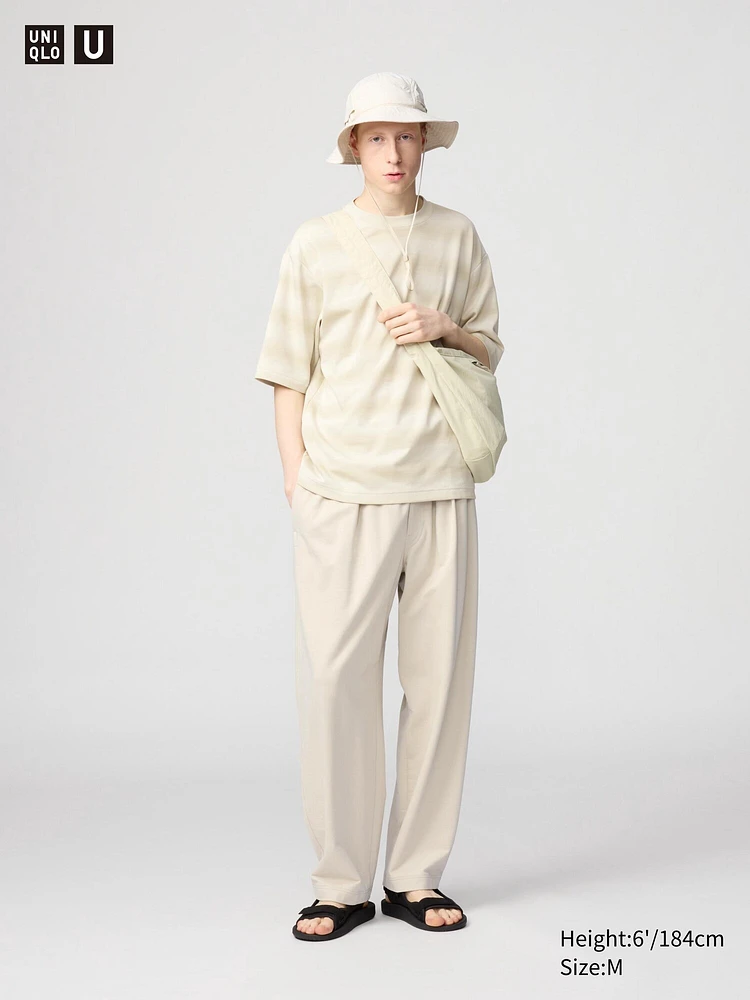 LIGHTWEIGHT WIDE SWEATPANTS