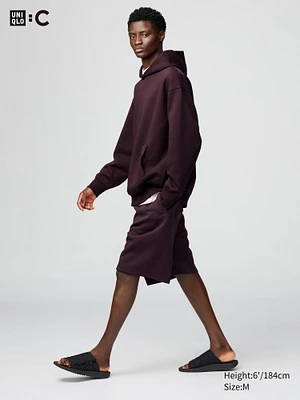 SWEAT WIDE SHORTS | 9"