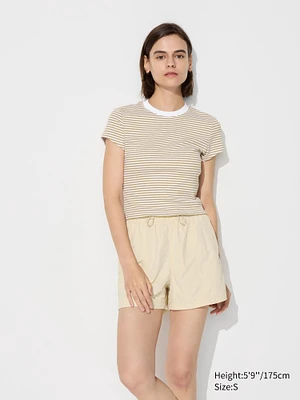 MINI STRIPED SHORT SLEEVE T-SHIRT