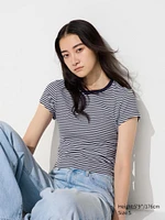 MINI STRIPED SHORT SLEEVE T-SHIRT