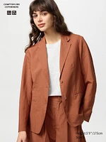 LINEN BLEND JACKET