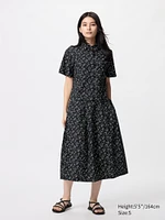 COTTON BLEND COCOON SKIRT