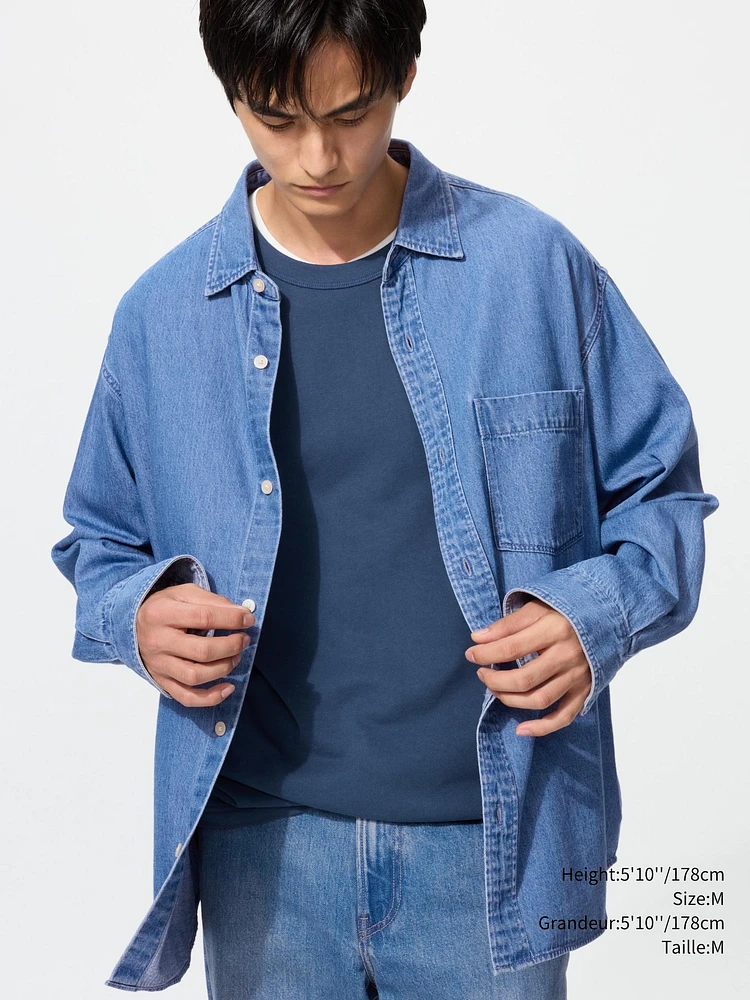 DENIM OVERSHIRT | INDIGO