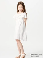 FLARE SLEEVE DRESS SHORT