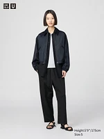 JERSEY GATHERED PANTS