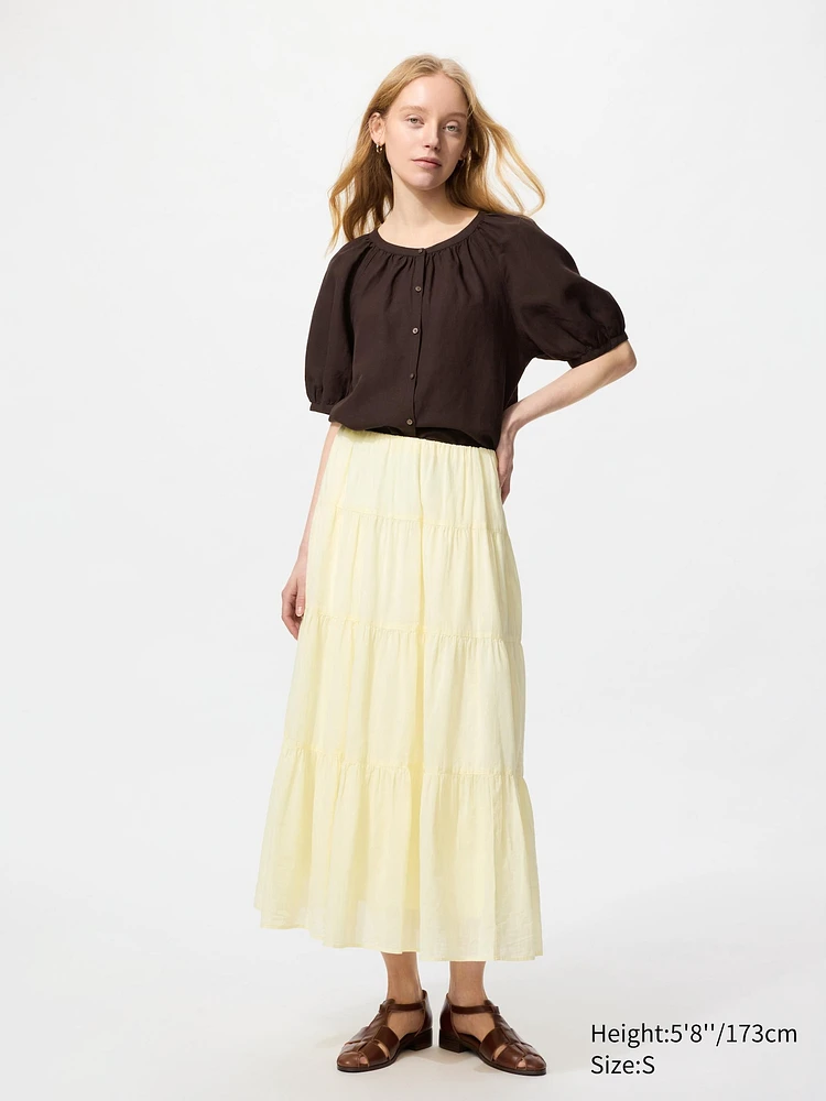 TIERED SKIRT