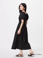 VOLUME SLEEVE DRESS