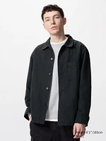 COTTON LINEN SHIRT JACKET